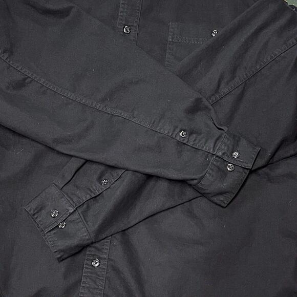 VTG 2004 Harley Davidson Button Up Shirt Embroidered HUGE Back Black Sz 3XL XXXL - Picture 11 of 13